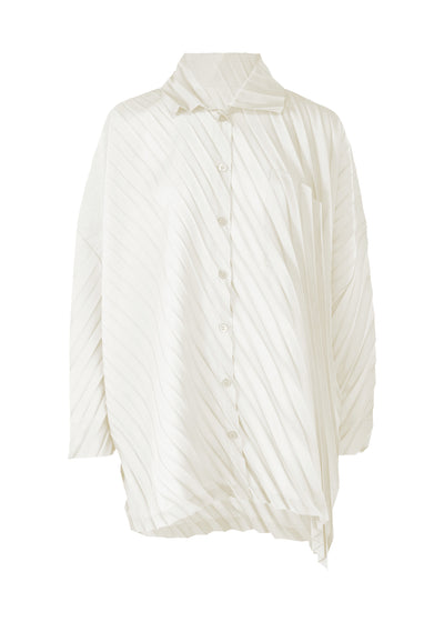 ANGLE PLEATS SHIRT